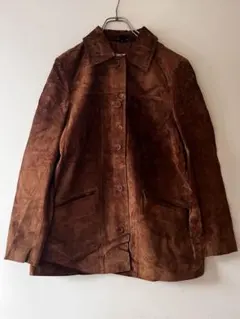 No.5068 【FL BASIC LINE】フェイクスエード ジャケット 秋冬
