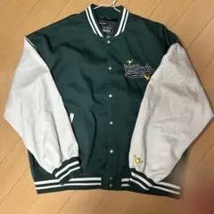 Mark Gonzales スタジャン 緑/白