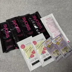 syoss アフターカラーヘアパック5包 ヘア美容液2包 オイル2包のサムネイル