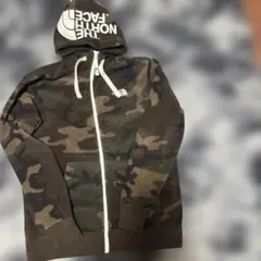 THE NORTH FACE 迷彩柄 フルジップパーカー