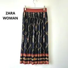 新品 ZARA WOMAN スカーフ柄 スカート SIZE Sのサムネイル