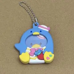 フォトバッチ付きマスコット サンリオ 顔ハメキーホルダー タキシードサム