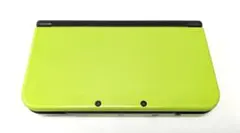new Nintendo 3DS LL ライム×ブラック 本体のみ K073