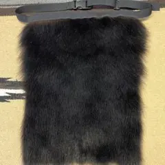 極上 ツキノワグマ 熊 座布団 尻あて尻皮 ブッシュクラフト 登山