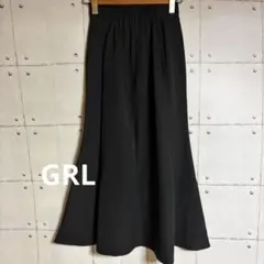 GRL フレアスカート　黒　Mサイズ