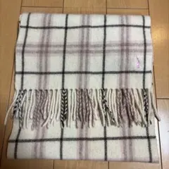 イーストボーイ　チェック柄マフラー