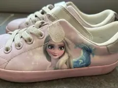 エルサ デザイン ピンク スニーカー　20㎝　アナ雪　H&M