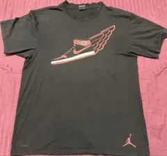 NIKE JORDAN ウィングロゴ Tシャツ ブラック