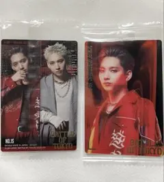 BATTLE OF TOKYO 鈴木昂秀 BOT ウエハース　カード　トレカ2枚