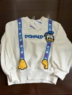 新品タグ付き　ドナルド　トレーナー　110