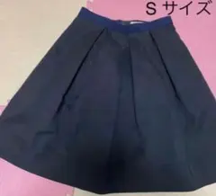 ミッシュマッシュ 春夏 フレア スカート ネイビー 36