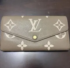 Louis Vuitton モノグラム 長財布 ベージュのサムネイル