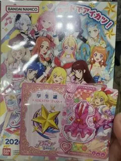 アイカツアンコール 学生証ピンクステージベスト＆スカートアイカツカード星宮いちご