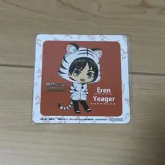 進撃の巨人 エレン / 東武動物公園 コラボ コースター 生写真