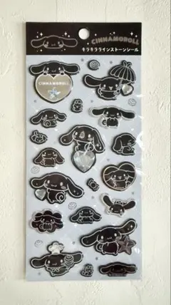 正規品　キラキララインストーンシール　シナモロール