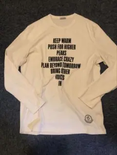 美品☆ モンクレール ロンT 長袖Tシャツ 国内正規品 5S360 | Mercari
