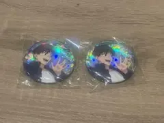 呪術廻戦　懐玉・玉折　休憩シャイニー缶バッジ　灰原雄　2点セット