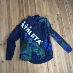 ATHLETA フルジップ ウィンドブレーカー ネイビー