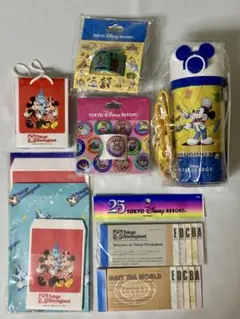 シェフミッキー タンブラー ディズニーランド ２５周年 グッズ まとめ売り
