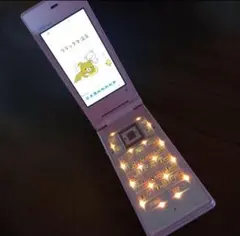 au KYOCERA K007 ガラケー 携帯 PINK