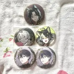 にじさんじ 妖怪万化 和紙風箔押し缶バッジ Aグループ