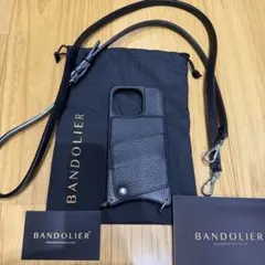 BANDOLIER iPhoneケース ストラップ付き ブラックのサムネイル