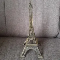 エッフェル塔 モチーフ ワイヤーオブジェ ブラック | Mercari