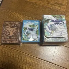 d*3様 ポケモンカード ルギア デッキケース デッキシールド2種類 新品未開封