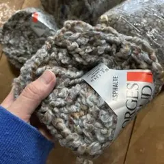 未使用　グレー　GEORGES PICAUD フランス製 19玉　大量　セーター