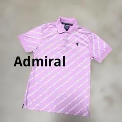 ★未使用品★Admiralバイアスメッセージ ストレッチポロシャツのサムネイル