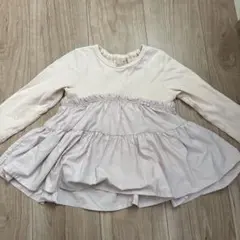 petit main チュニック 90 ピンク系