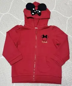 H&M ミニーマウス　ジップパーカー　トレーナー
