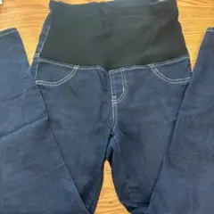 ダークブルー マタニティパンツ Sサイズ