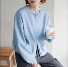 discoat ディスコート　ライトスポンディッシュＷジップカーディガン