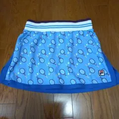 FILA テニスラケット柄スカート M