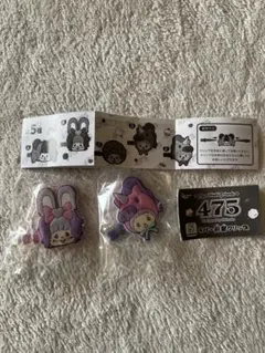 しなこモンチッチ　前髪クリップ　カプセルトイ2個セット