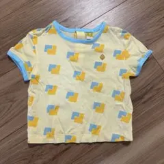 半袖Tシャツ イエロー 90cm