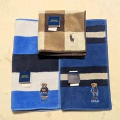 POLO ラルフローレン❤ポロベア❤タオルハンカチセット