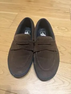 VANS ヴァンズ ローファー スリッポン スエード ブラウン 26.5cmのサムネイル
