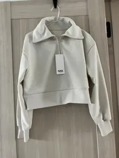 ［新品未使用］ハーフジップスウェット