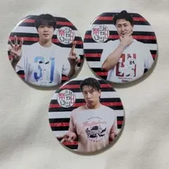 Bシャツ祭り 缶バッジ 太田 紅林 杉本 3つセット