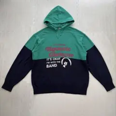 即完売 HYSTERIC GLAMOUR バイカラー パーカー サークルガール