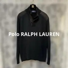 Polo RALPH LAUREN ハイネックデザインニットセーター　90s