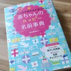 赤ちゃんのハッピー名前事典 : 男の子女の子ぴったりの名前が必ず見つかる!