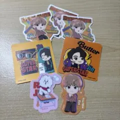 BTS JINステッカーセット