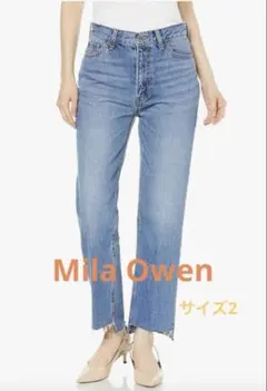 Mila Owen 裾段差　デニム サイズ2