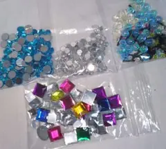 ラインストーン　ビーズ　まとめ売り　ハンドメイド材料　手芸　パーツ