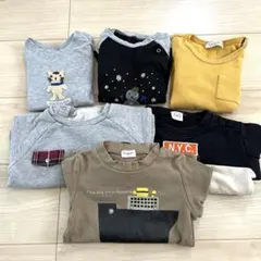 ベビー服 6点セット Tシャツ・カットソー　トレーナー