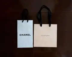 シャネル、JILLSTUART　ショッパー2枚セット