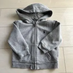 Ralph Lauren グレー フード付きトレーナー 18M 80 裏起毛